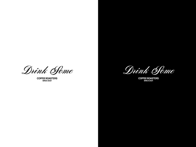 Drink Some Coffee shop project branding concept design graphic design logo vector