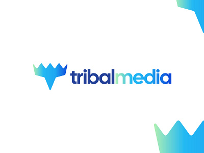 T letter+ Tribal Crown Logo brand design brand identity branding crown crown logo design logo media logo minimal modern logo t t icon t logo tribal tribe