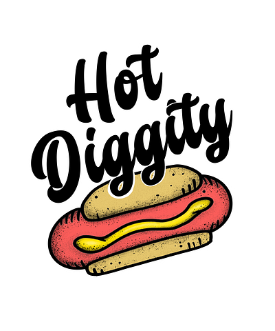 hot diggity digital drawing doodle dooodle drawing