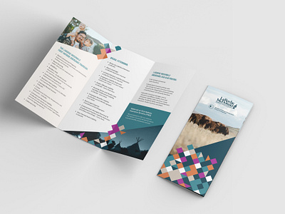 LaRoche McDonald - trifold brochure branding brochure design graphic design print design trifold
