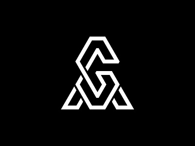 AG GA Letter Logo a logo ag logo design g logo ga logo letter letter logo logo logo design logodesign minimal minimalist logo monogram logo