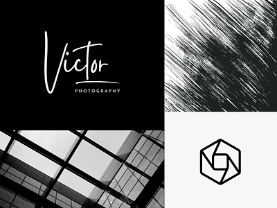 Photographer Logotype black black and white branding classic graphic design logo minimal photographer photography white