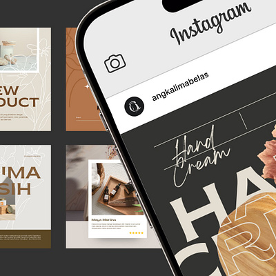 Social Media Template di Malang app branding design graphic design illustration logo malang template typography ui ux vector