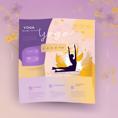 Yoga Landing Page ai anime artificial intelligence beautiful design landing landing page modern ui ux website yoga