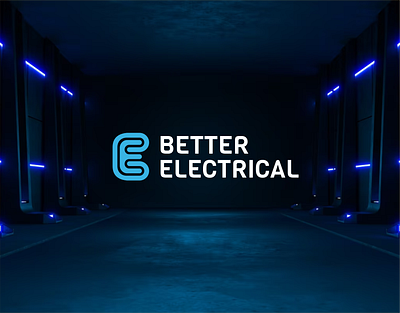 Logo design and brand identity for Better Electrical b logo be logo bolt logo brand identity e logo electric electric logo logo logo design wire logo