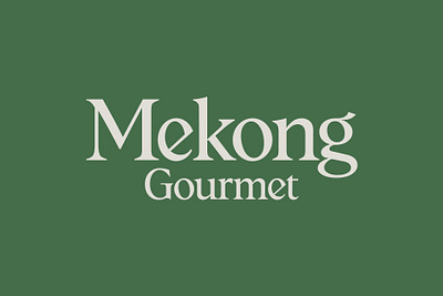 Mekong Gourmet branding graphic design identity logo logotype symbol