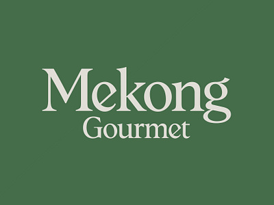 Mekong Gourmet branding graphic design identity logo logotype symbol