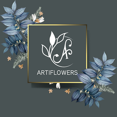 ARTIFLOWERS 3d branding graphic design logo motion graphics