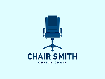 Chair Smith Logo Design 2d design branding chair chair logo design graphic design illustration logo pictorial logo