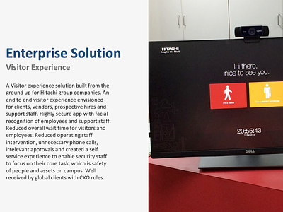 Visitor Experience experience architecture kiosk product design service design ux
