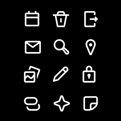 Icons brand design graphic design iconography icons interface mobile design product design ui uiux ux web design