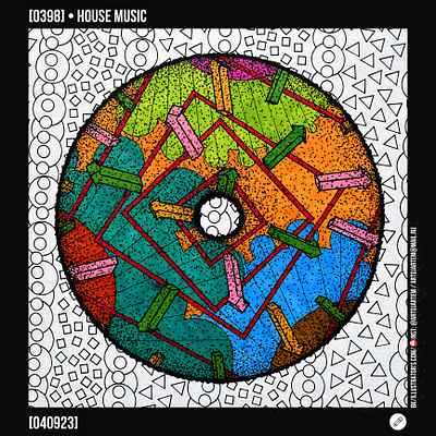 ”House Music” design graphic design illustration арт картина картинка художник