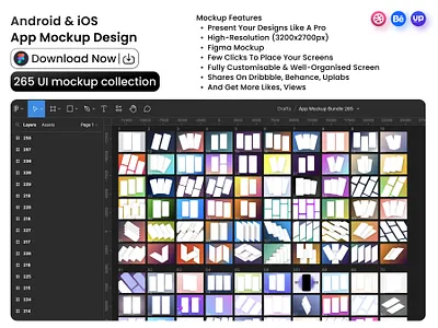 App UI mockup kit- Figma File figma figma ui kit free free mockup free template istiak ahmed mockup mockup design mockup template presentation presentation template template ui kit ui kit design ui kits