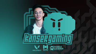 Kanser_Gaming | Stream Rebranding adobe illustrator adobe photoshop branding gaming graphic design logo