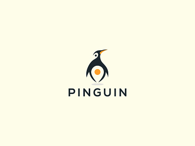 Penguin logo | Pinguin logo anilmal brand branding elegant illustration logo logotype mark minimal minimalist modern penguin penguin travel logo pinguin simple