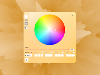 Dailyui060:color picker 060 60 color color picker colorpicker dailyui dailyui060 dailyui60 dailyuichallenge design figma hex hsb hsl interfacedesign rgb select ui