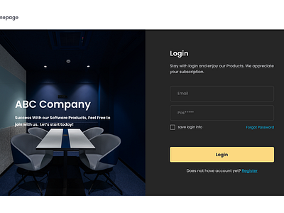 Daily Challenge | Day 1 | Login Page Design design login page ui user experience user interface ux web web design