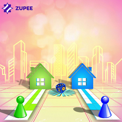 Zupee Ludo animation graphic design motion graphics