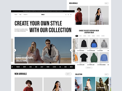 Fashion Ecommerce Landing Page