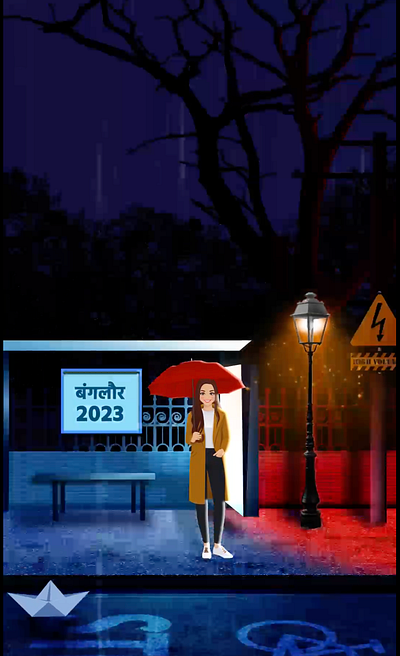 Bangalore 2023 animation graphic design motion graphics