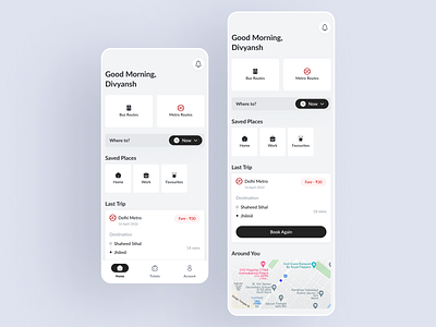 Rooter app ui ✨ app booking branding design interface minimal travelapp travelling ui uidesign ux uxdesign