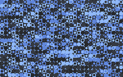 Geometric Background abstract background blue circles cold cool dark geometric message minimalist sleep winter