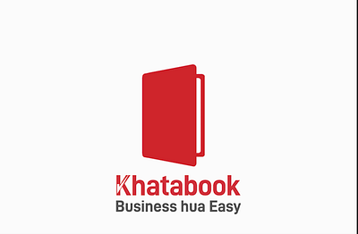 Khatabook animation branding graphic design logo motion graphics