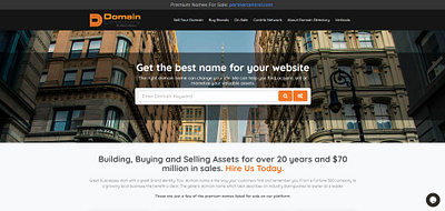 Domain Directory Home Page
