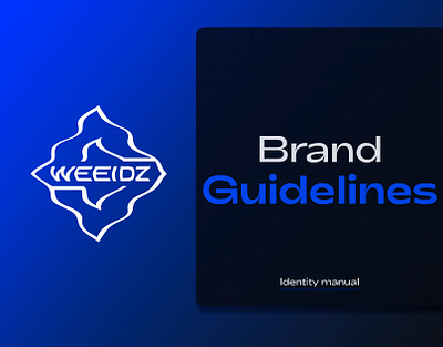 Weeidz Brand Guidelines branding design graphic design illustration logo