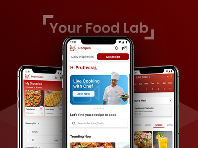 Your Food Lab (Case Study) - Kitchen Management App