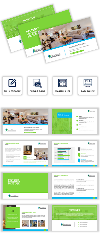 Construction PowerPoint Template design google slides graphic design infographic investor deck keynote pitch deck powerpoint ppt ppt template presentation slide slide design