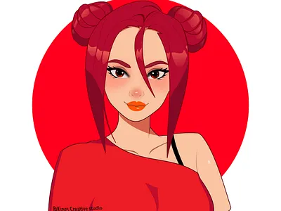 CANDY (ORIGINAL CHARACTER) art artwork branding design digital art digital design drawing girl graphic design illustration logo ui ux vector