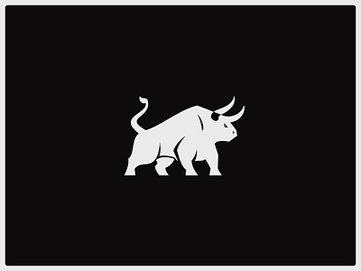 Black Bull black branding bull graphic design logo