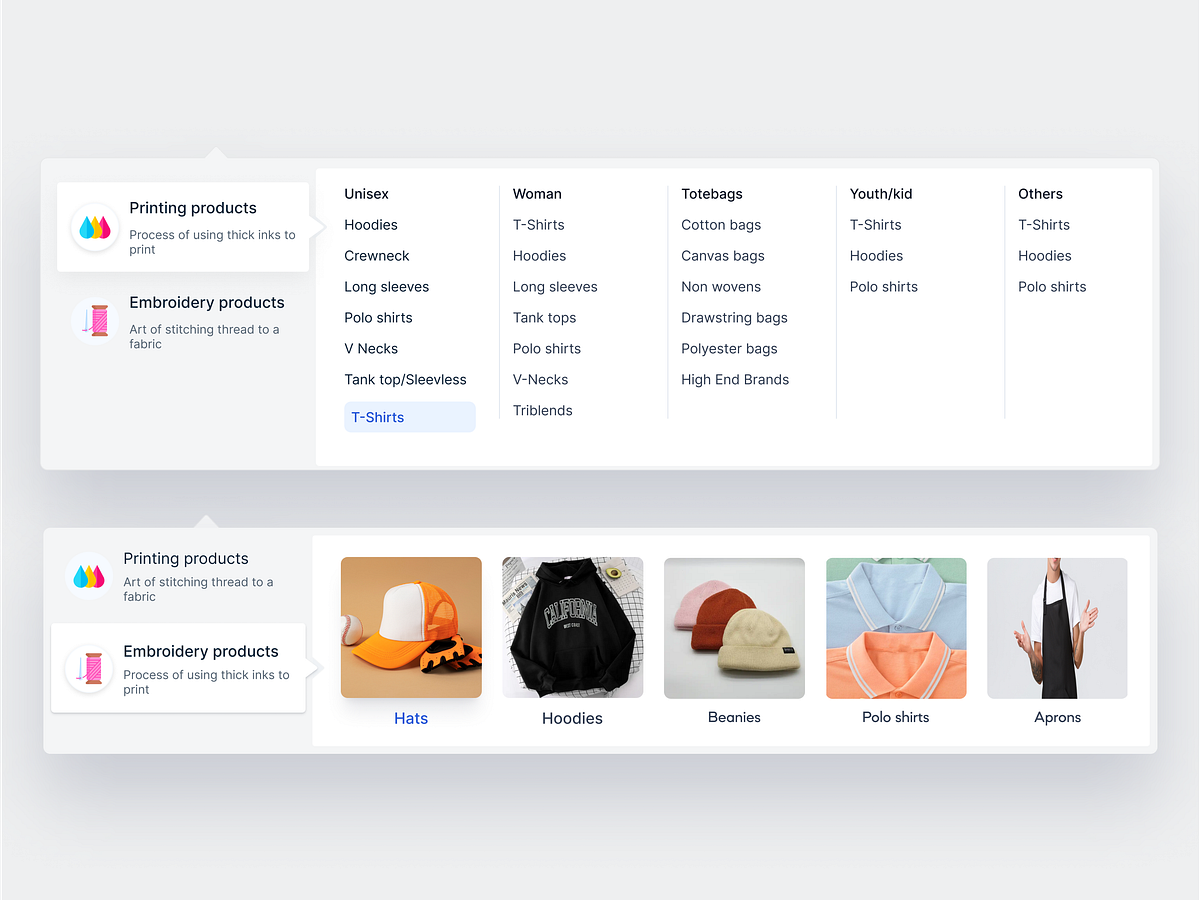 Mega Menu designs, themes, templates and downloadable graphic elements ...