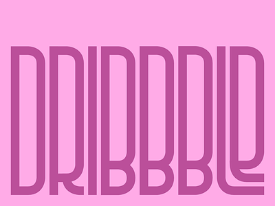 DRIBBBLE LETTERING branding design dribbble dribbble lettering graphic design lettering art lettering brand logodesign logotype