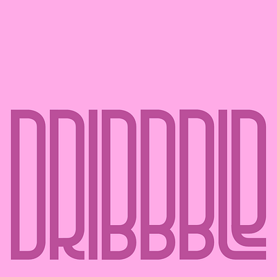 DRIBBBLE LETTERING branding design dribbble dribbble lettering graphic design lettering art lettering brand logodesign logotype