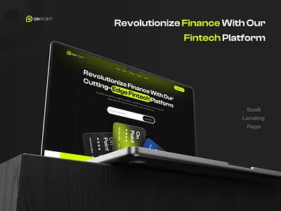 Financial landing page | Fintech Website design finance financial financial landing page fintech landing page landing page design saas ui web design website website design