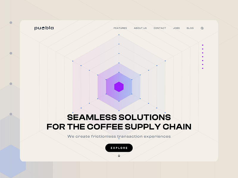 Landing page draft for supply chain start up branding figma graphic illustration landing page ui user interface webdesign