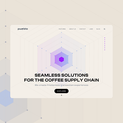 Landing page draft for supply chain start up branding figma graphic illustration landing page ui user interface webdesign