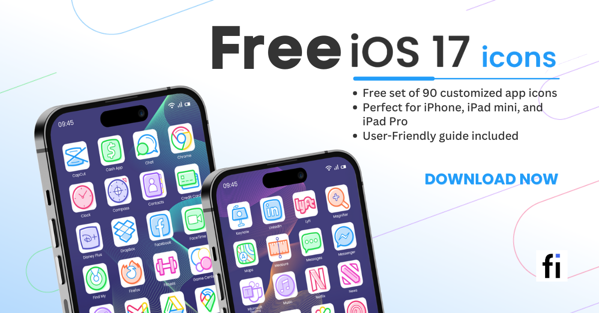 Free iOS 17 icons branding design graphic design icons illustration ui vector