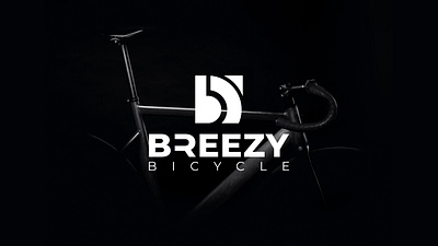 Breezy Bicycle Logo brand identity branding cycle logo graphic design logo logo branding logo design minimal logo modern logo visual identity
