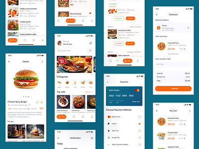 Food Delivery Mobile App Design creativedesign deliciousdelivered deliveryoptions deliverytime designfeedback designinspiration designprocess designthinking digitaldesign fastfooddelivery fooddelivery foodfusion foodiefavorites mobiledesign ordernow orderonline uidesign reddesign uiux userexperience uxdesign