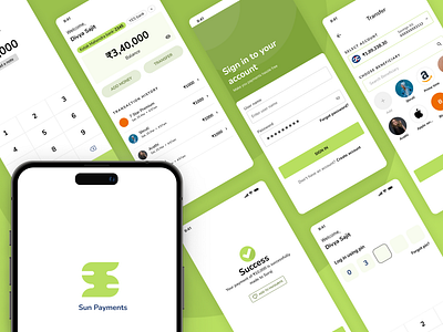 Mobile Payment Experience app banking branding ui ux