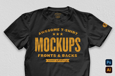 Realistic Blank T-shirt Mockups t shirt graphic