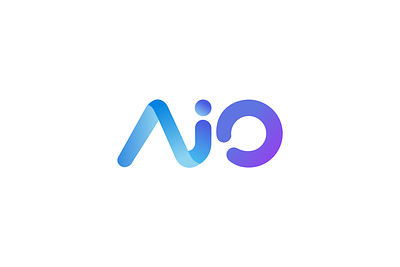 AIO Logo branding graphic design logo logo dibbble minimal logo modern logo ui