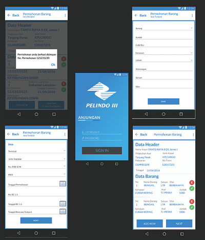 Pelindo III ui ux design research