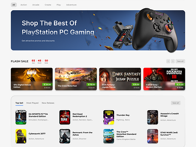 Pc Games designs, themes, templates and downloadable graphic elements on  Dribbble