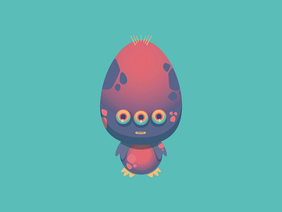 Cute Monster 3-5 adobe adobeillustrator adobephotoshop characterdesign design illustration illustrator monster vector