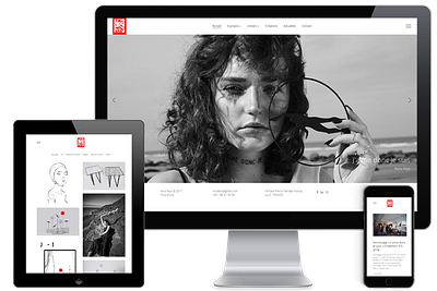 Nora Feys minimalist stylist ui ux webdesign