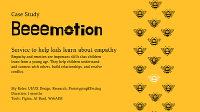 Service to help kids learn about empathy figma mobile app prototyping responsive website social good ui design ux design ux research uxui